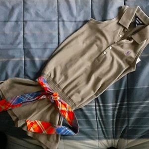 RALPH LAUREN Girl's 1-Piece Shorts Outfit